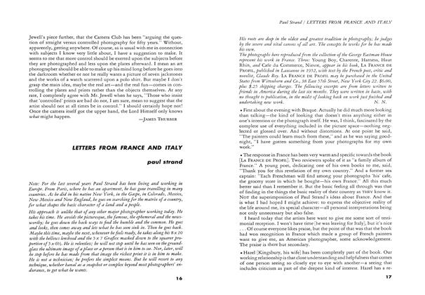 Letters From France And Italy