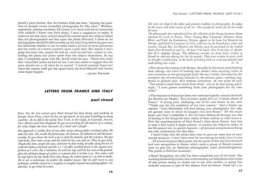 Letters From France And Italy