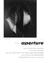 Aperture Winter 1953 Cover