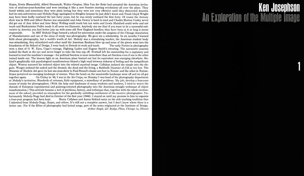 An Exploration Of The Multiple Image