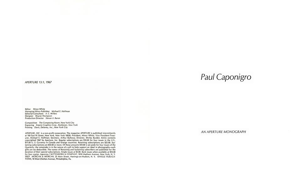 Paul Caponigro