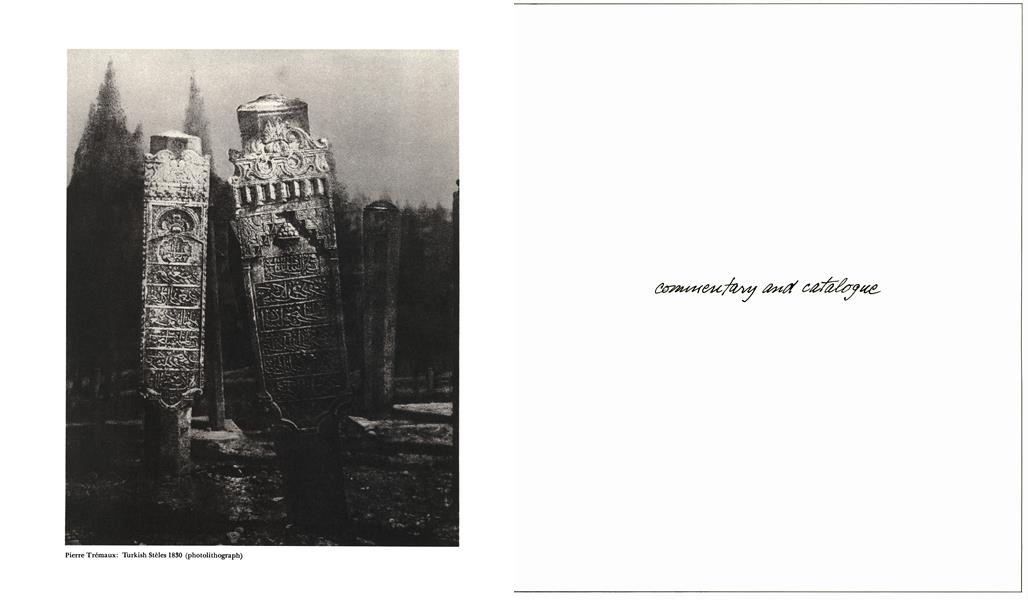 Commentary And Catalogue