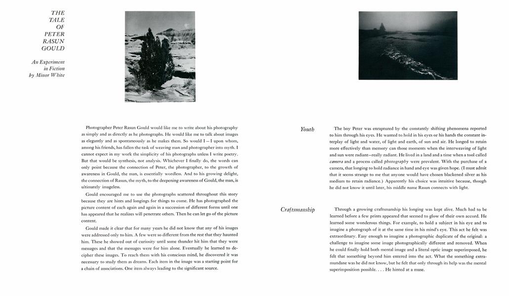 The Tale Of Peter Rasun Gould: An Experiment In Fiction