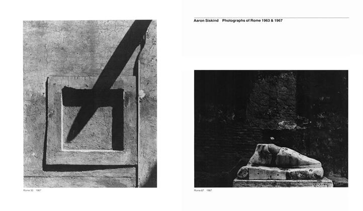 Photographs Of Rome 1963 & 1967