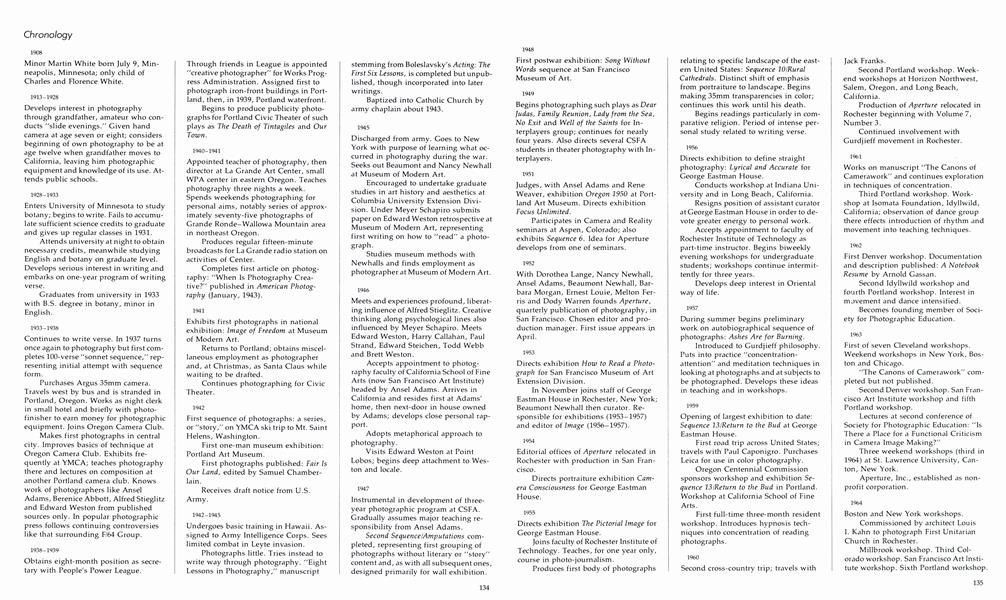 Chronology