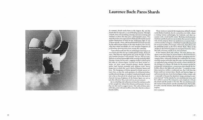 Laurence Bach: Paros Shards