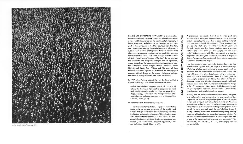 Photographic Education Comes Of Age