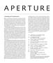 Page: - 1 | Aperture