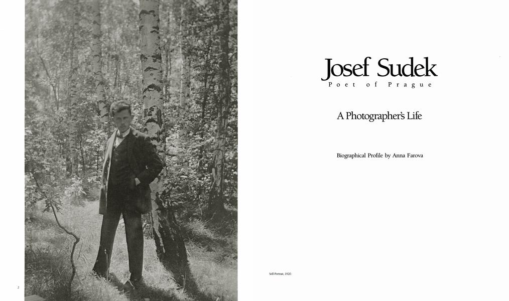 Josef Sudek Poet Of Prague