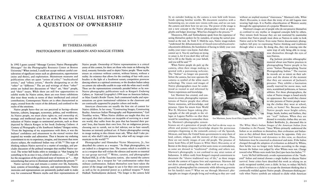 Creating A Visual History: A Question Of Ownership