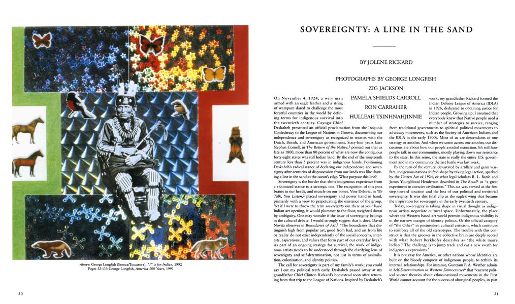 Sovereignty: A Line In The Sand