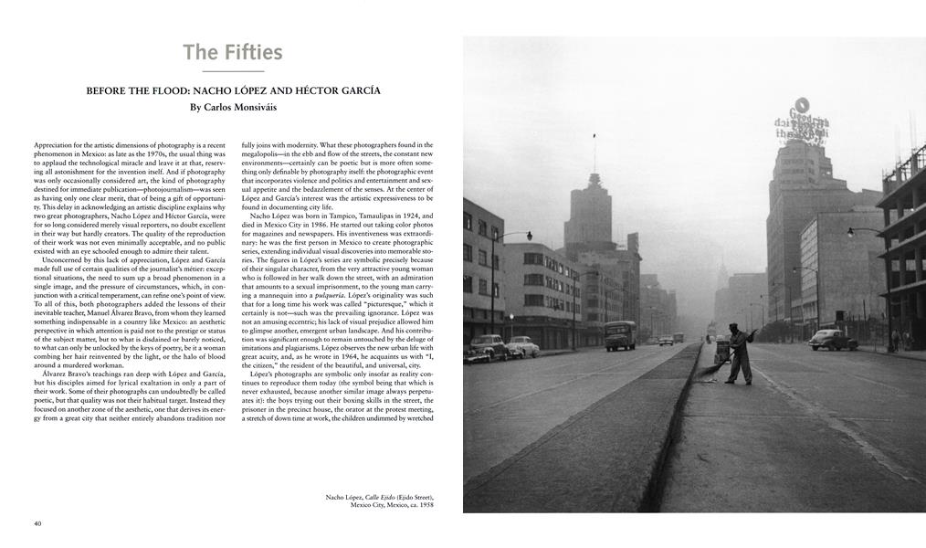 Before The Flood: Nacho López And Héctor García