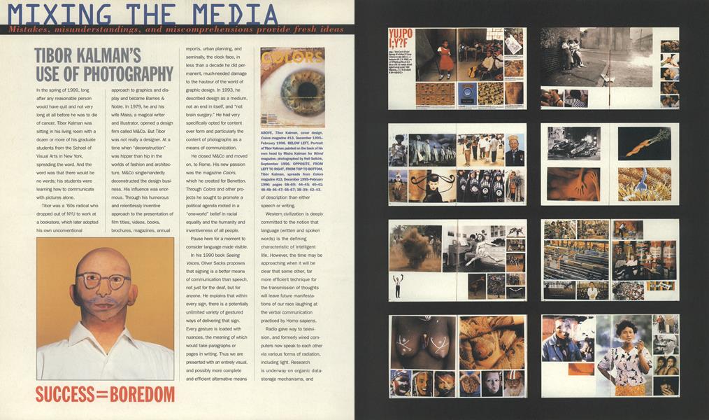 Tibor Kalman’s Use Of Photography