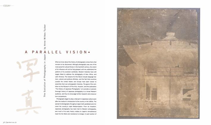 A Parallel Vision: The Evolution Of Photography In Japan By Anne Wilkes Tucker