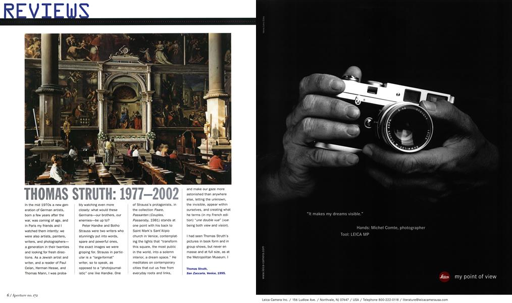 Thomas Struth: 1977-2002
