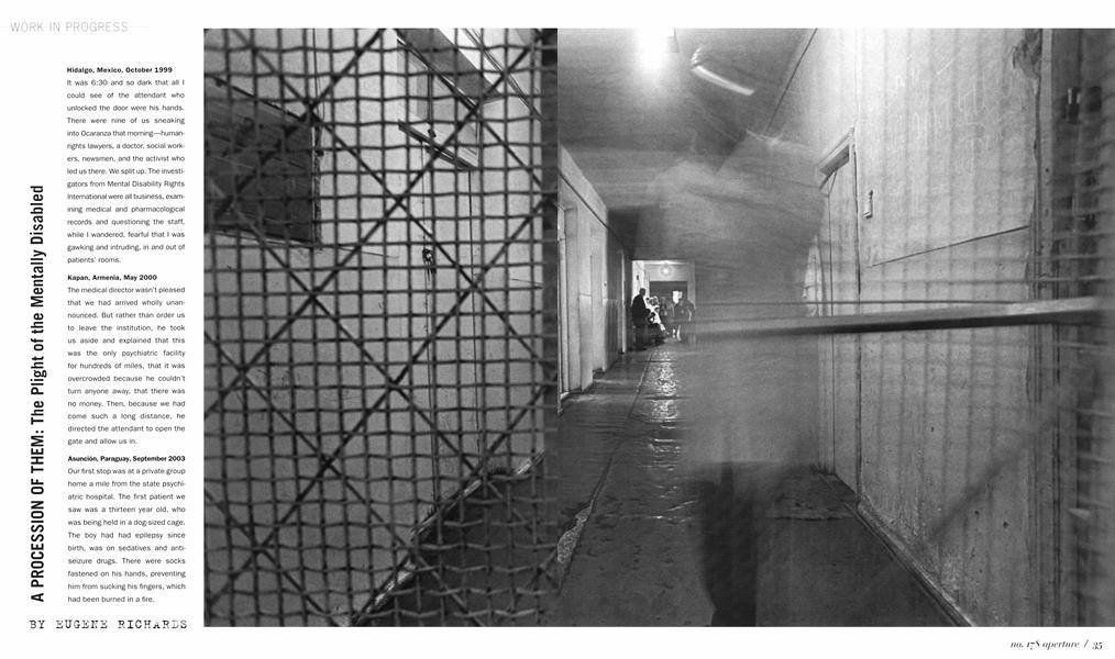 A Procession Of Them: The Plight Of The Mentally Disabled