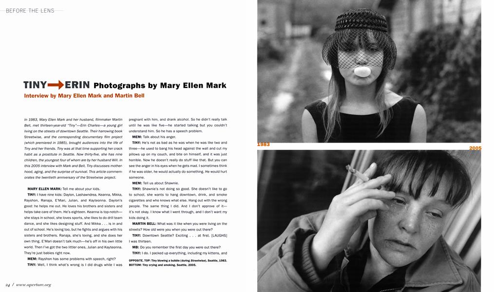 Tiny-Erin Photographs By Mary Ellen Mark