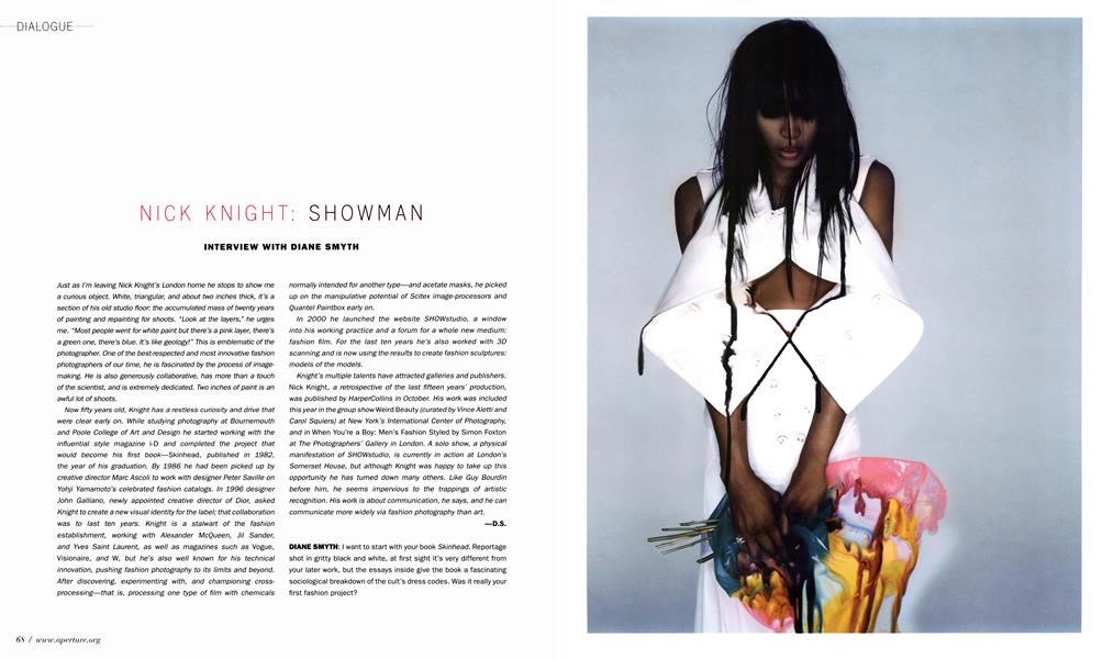 Nick Knight: Showman