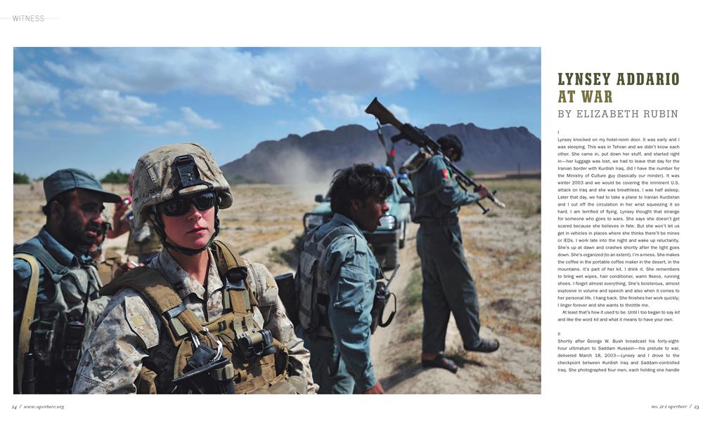 Lynsey Addario At War