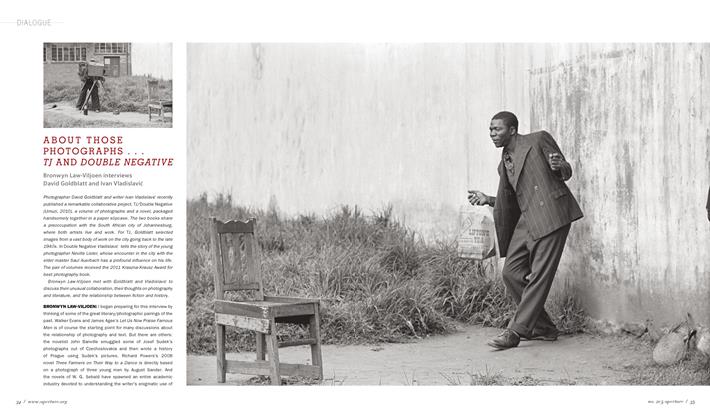 About Those Photographs... Tj And Double Negative