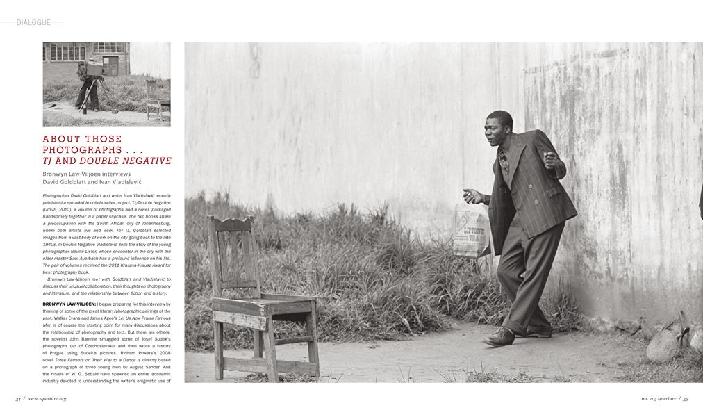 About Those Photographs... Tj And Double Negative