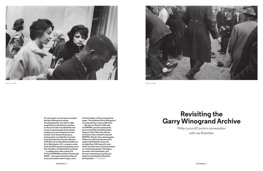 Revisiting The Garry Winogrand Archive
