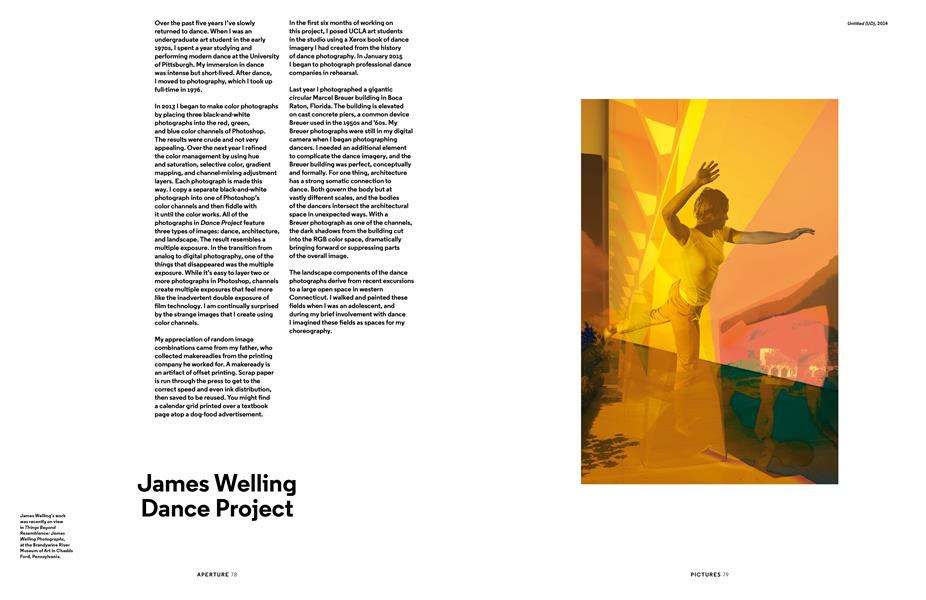 James Welling Dance Project