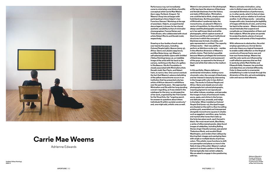 Carrie Mae Weems