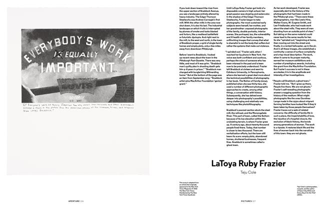 Latoya Ruby Frazier
