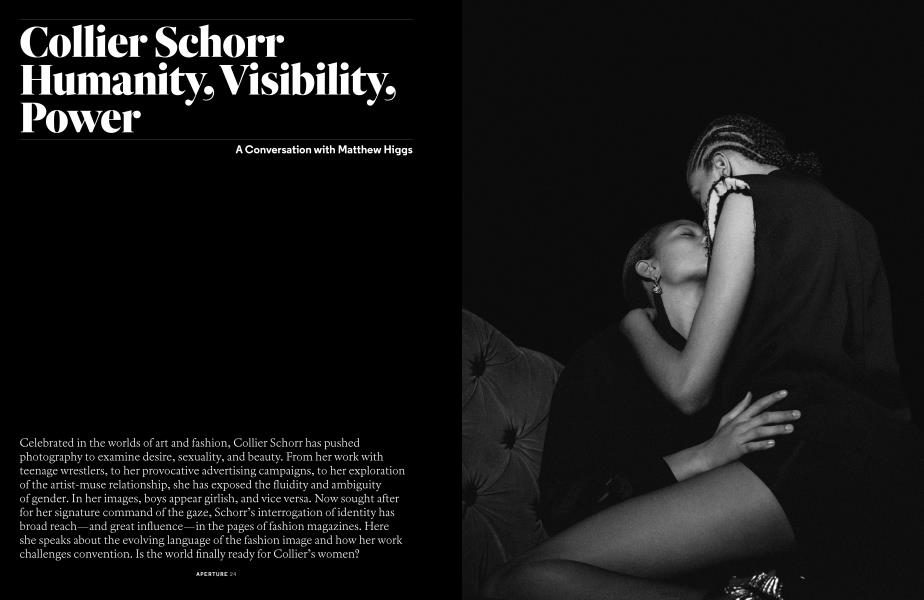 Collier Schorr Humanity, Visibility, Power
