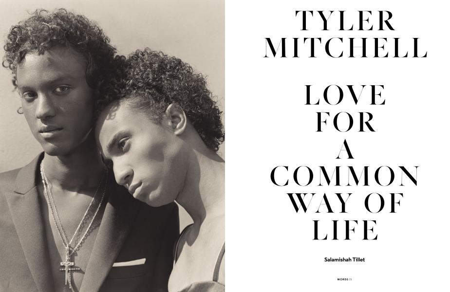 ​Tyler Mitchell: Love for a Common Way of Life