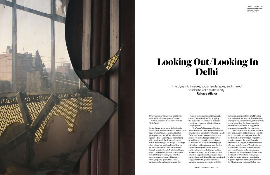 Looking Out/Looking In Delhi