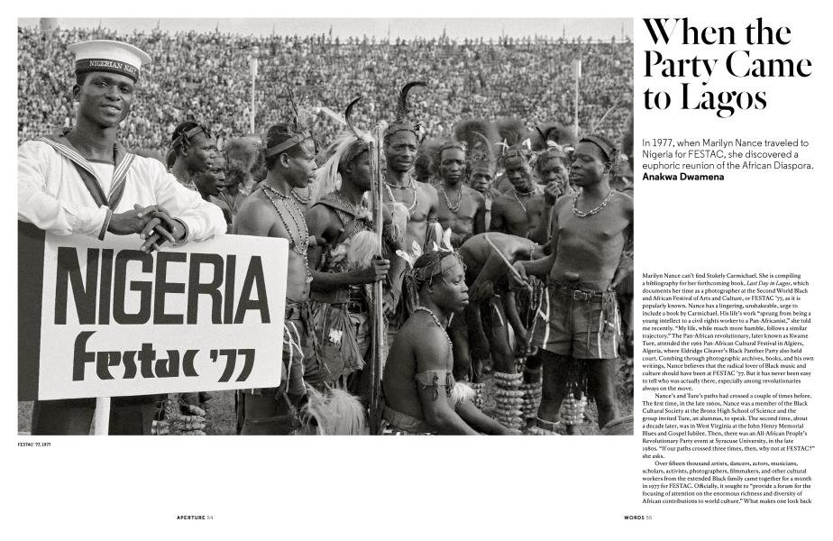 When the Party Came to Lagos