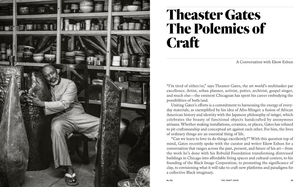 Theaster Gates The Polemics Of Craft